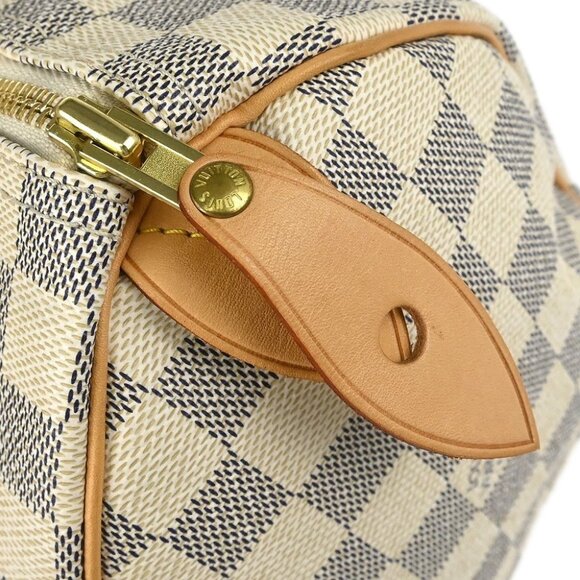 Louis Vuitton Damier Azur Speedy 25 Handbag - Picture 4 of 10